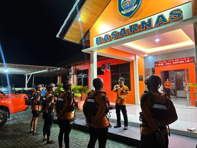 ABK Terjatuh di Sungai Sesayap, Basarnas Tarakan Kerahkan Tim SAR Gabungan