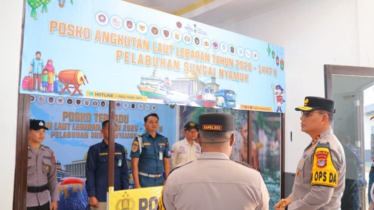 Kapolda Kaltara Pastikan Kesiapan Posko Pengamanan di Nunukan dan Sebatik