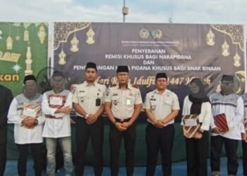 Ratusan Warga Binaan Lapas Nunukan Dapat Remisi Idul Fitri, Didominasi Kasus Narkotika