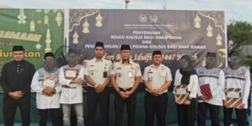 Ratusan Warga Binaan Lapas Nunukan Dapat Remisi Idul Fitri, Didominasi Kasus Narkotika