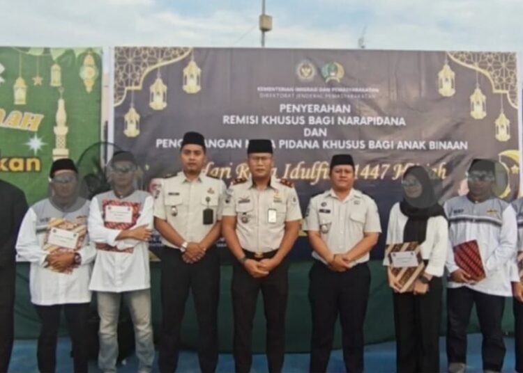 Ratusan Warga Binaan Lapas Nunukan Dapat Remisi Idul Fitri, Didominasi Kasus Narkotika