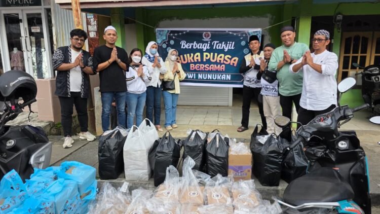 Insan Pers Nunukan Tebar Kebaikan Ramadan, Bagikan Takjil untuk Masyarakat