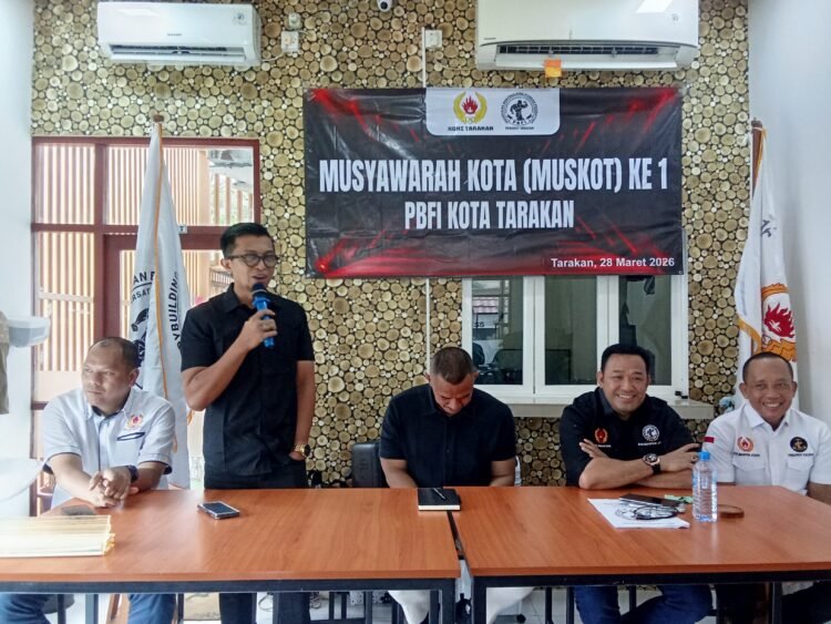 Muskot I PBFI Tarakan, Adinata Tekankan Kolaborasi dan Siap Dukung Event Daerah
