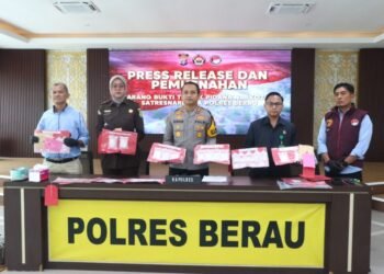 Polres Berau Gagalkan Peredaran 10 Kg Sabu, Satu Pelaku dari Diamankan