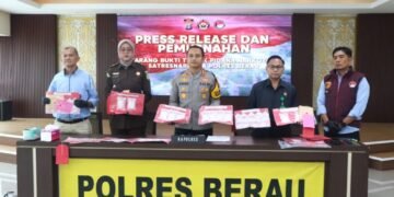 Polres Berau Gagalkan Peredaran 10 Kg Sabu, Satu Pelaku dari Diamankan