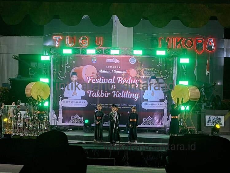 Gebyar Ramadan Nunukan Ditutup Meriah Lewat Festival Bedug dan Takbir Mobil Hias