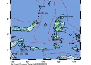 BMKG: Peringatan Dini Tsunami Akibat Gempa M7,6 Bitung Resmi Berakhir