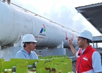 Pertamina Cek Langsung Proses Pengisian LPG 3 Kg di Tarakan, Pastikan Aman hingga Konsumen