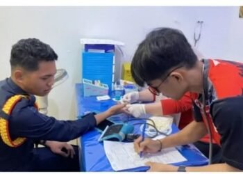 Aksi Kemanusiaan di Hari Bhakti Pemasyarakatan, Lapas Nunukan Gelar Donor Darah