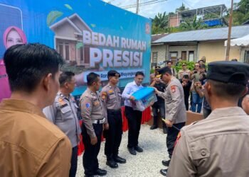 Polda Kaltara Salurkan Bedah Rumah Presisi dan Tali Asih untuk Korban Kebakaran di Tarakan