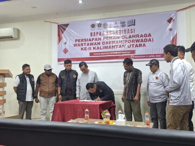 Nunukan Siap Gelar PORWADA II Kaltara 2026, Kolaborasi Pemda dan PWI Diperkuat Lewat MoU