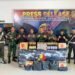 Satgas Pamtas RI–Malaysia Amankan Ratusan Botol Miras Ilegal di Perbatasan Sebatik