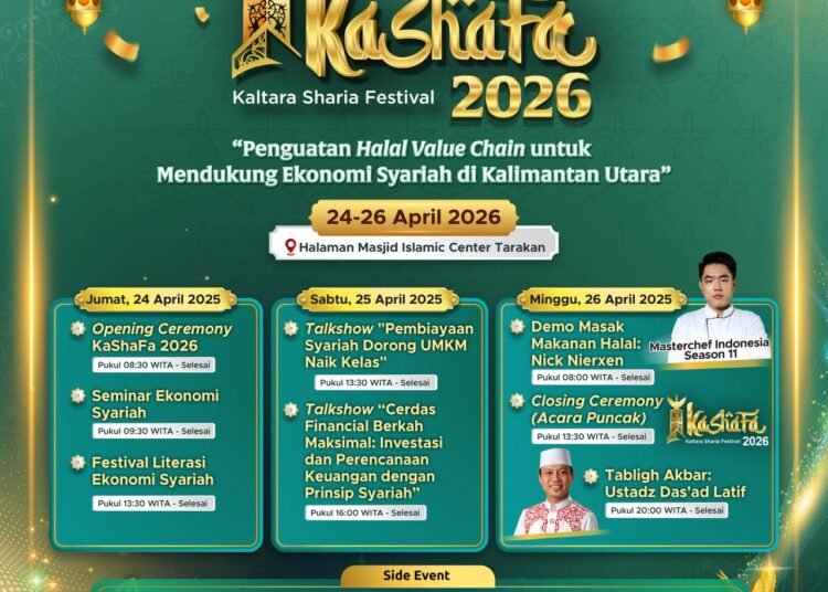 Tabligh Akbar Das’ad Latif Meriahkan Puncak KASHAFA 2026 di Tarakan
