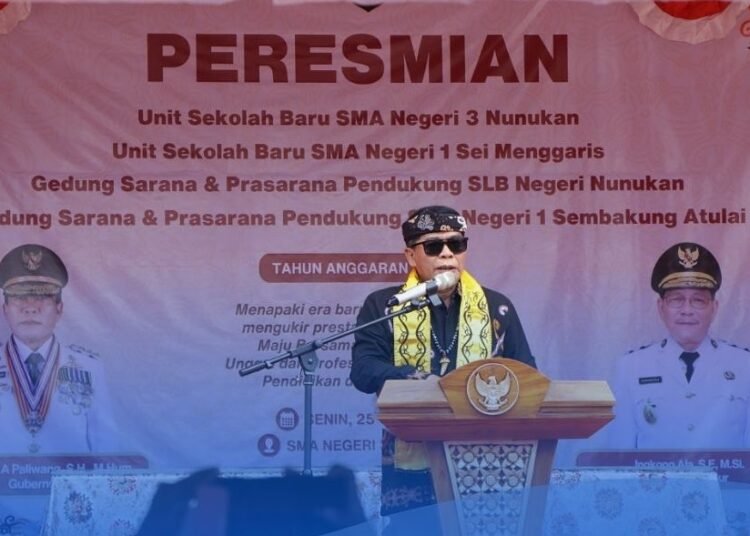 Gubernur Zainal Tancap Gas Bangun Pendidikan Perbatasan, Empat Sekolah di Nunukan Diresmikan