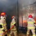 Gudang Kardus di Pangkalan Posal Nunukan Terbakar, Api Nyaris Merembet ke Permukiman