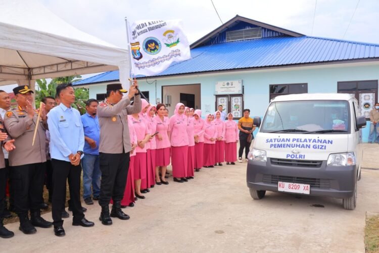 Polda Kaltara Hadirkan Program Makan Bergizi Gratis, Ribuan Pelajar di Tanjung Selor Terima Manfaat