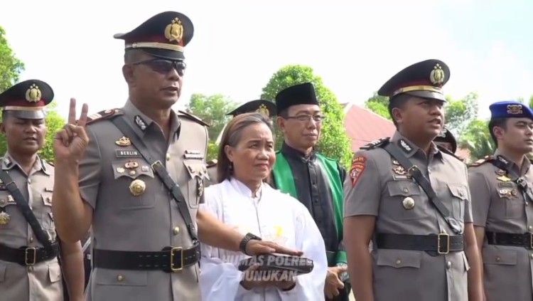Wakapolres Nunukan Berganti, Kapolres Minta Tingkatkan Soliditas dan Pelayanan