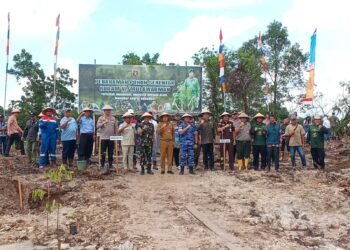 Tanam Ribuan Pohon, Kodim 0907/Tarakan Ajak Warga Rawat Lingkungan Berkelanjutan
