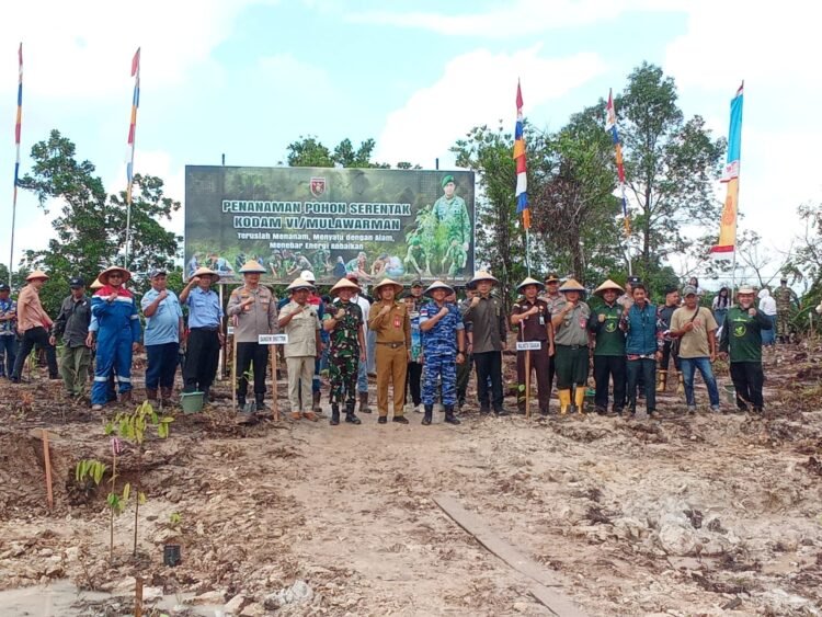Tanam Ribuan Pohon, Kodim 0907/Tarakan Ajak Warga Rawat Lingkungan Berkelanjutan