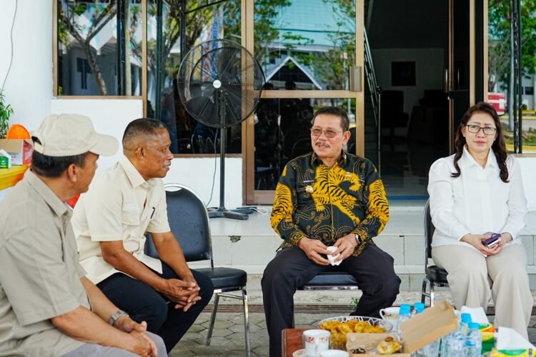 Wagub Ingkong Ala Tinjau Kantor Bupati Bulungan yang Terbakar, Pemulihan Dipercepat