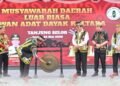 Ketua DPRD Kaltara: Mubes DAD Jadi Momentum Memperkuat Peran Adat dalam Pembangunan Daerah