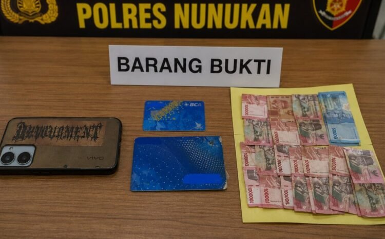 Karyawan di Nunukan Nekat Curi Uang Rp15,1 Juta Lewat Mobile Banking Bosnya