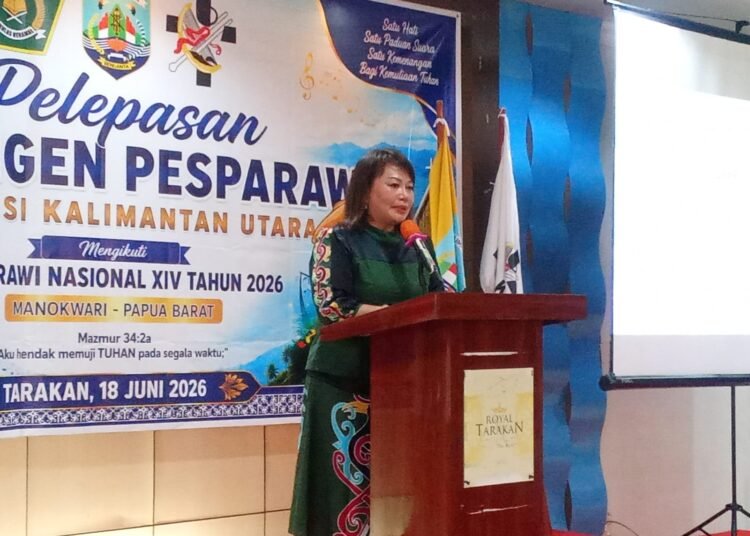 Norhayati Andris Yakin Kontingen Pesparawi Kaltara Mampu Ukir Prestasi Nasional