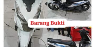 Dua Terduga Curanmor di Masjid Al-Muttaqin Kelurahan Nunukan Utara Ditangkap Polisi