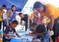 Ratusan Warga Semarakkan Hari Bhayangkara ke-80 Bersama Polda Kaltara di Tepian Sungai Kayan