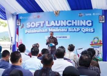 Bupati Wempi Resmikan Soft Launching Pelabuhan Speedboat Malinau, Awali Era Pembayaran Digital di Transportasi Sungai