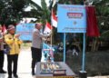 Kapolda Kaltara Resmikan Jembatan Merah Putih Presisi di Sungai Cahaya Baru