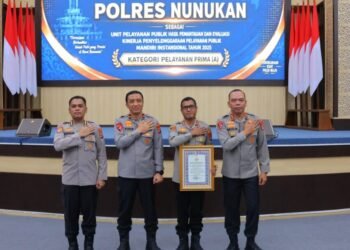 Predikat Pelayanan Prima Diraih, Kapolres Nunukan: Terima Kasih untuk Kerja Keras Anggota