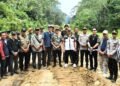 Bupati Nunukan Tinjau Jalan Rusak di Krayan, Lima Titik Segera Ditangani