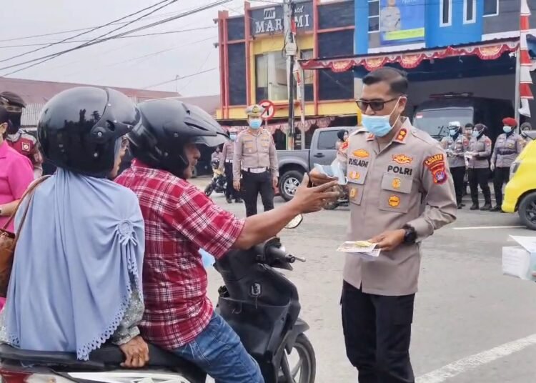 Kabut Asap Selimuti Nunukan, Polres Antisipasi Gangguan ISPA Warga