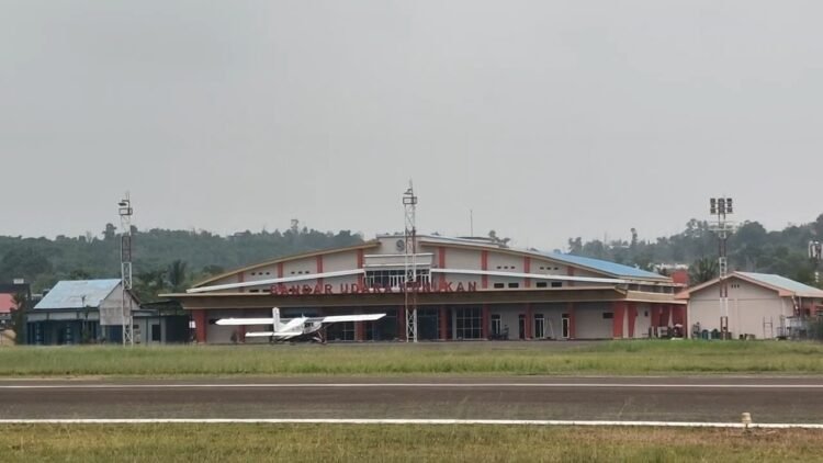 Penerbangan Tetap Berjalan, Bandara Nunukan Pantau Kabut Asap