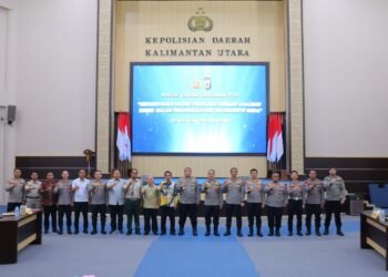 Polda Kaltara dan STIK Polri Kaji Model Penanganan Bencana Berbasis Manajemen Risiko