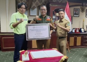 Dukung Penanganan Karhutla, PT Sago Prima Pratama Salurkan Bantuan Rp200 Juta ke BPBD Nunukan