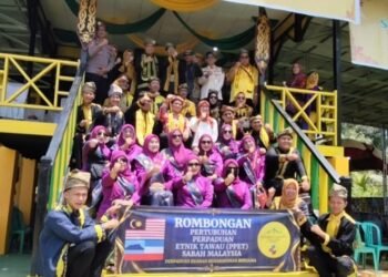 1.287 Peserta Meriahkan Iraw Tidung Borneo Bersatu, Rombongan Tawau Terpukau Sambutan di Nunukan