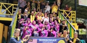 1.287 Peserta Meriahkan Iraw Tidung Borneo Bersatu, Rombongan Tawau Terpukau Sambutan di Nunukan